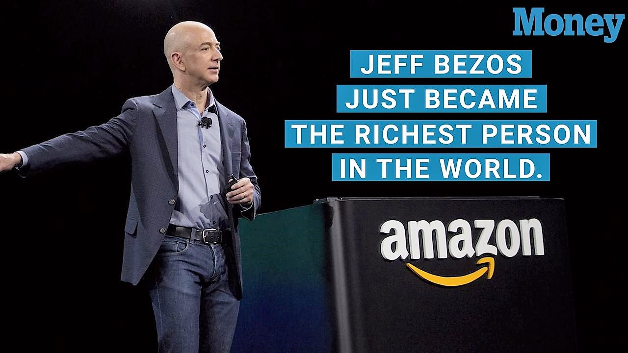 बिल गेट्सलाई उछिन्दै अनलाइन कारोबार कम्पनी अमेजनका सिइओ-बेजोस बने विश्वकै धनी व्यक्ति