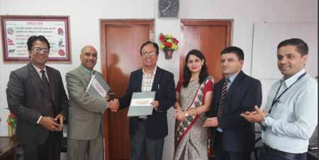 प्राइम लाइफ इन्स्योरेन्स  र नेपाल बैंक बिच  बैंकास्योरेन्स सम्झौता