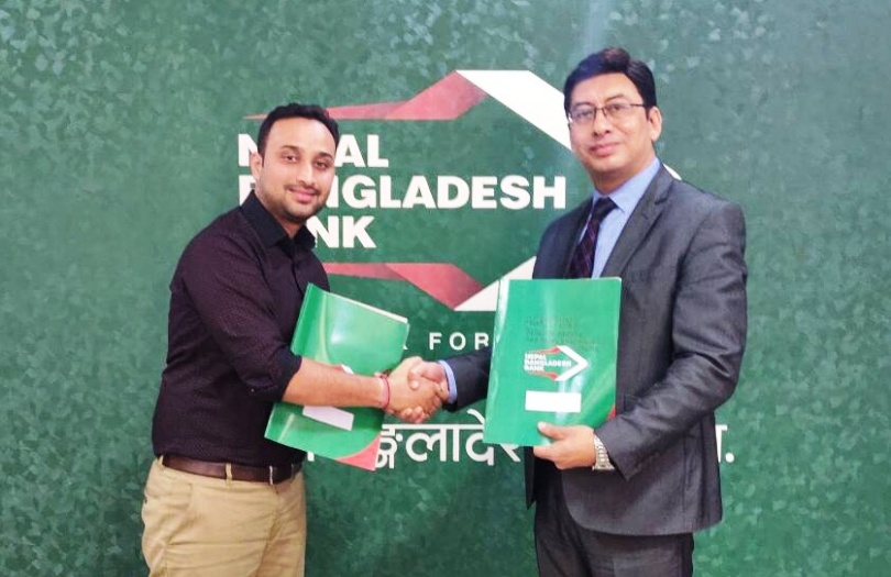 डिजिटल भुक्तानिका लागि खल्ती डिजिटल वालेट र नेपाल बङगलादेश बैंक बीच सम्झौता