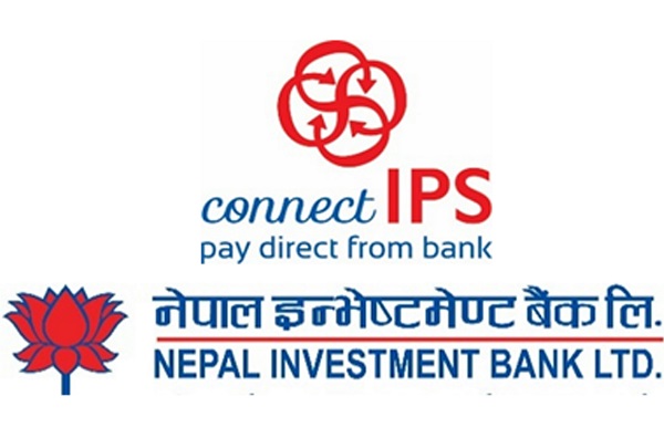 नेपाल इन्भेस्टमेन्ट बैंक पनि कनेक्टआईपीएस ई–पेमेन्ट प्रणालीमा