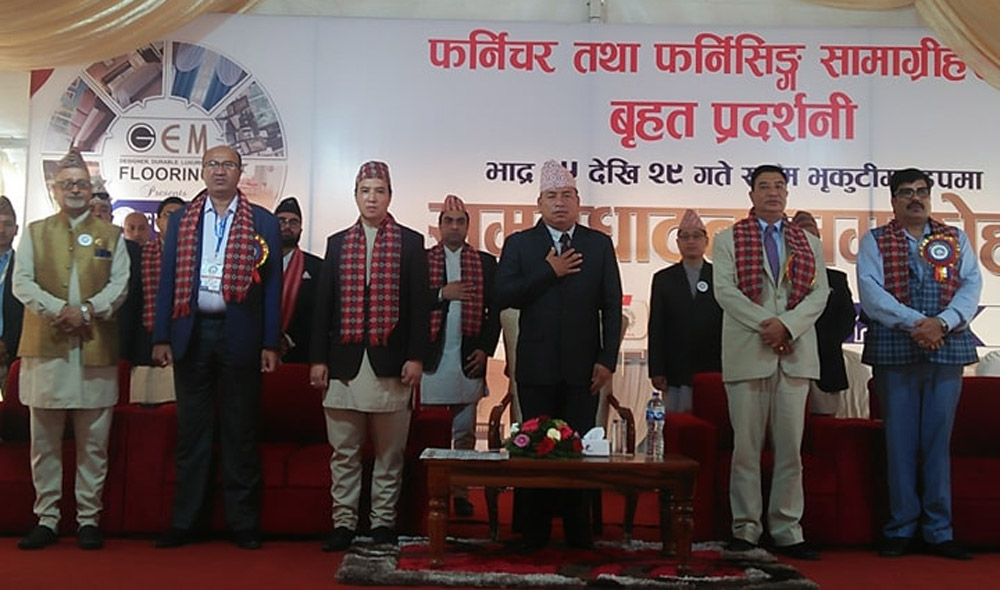 नेपाल फर्निचर तथा फर्निसिङ्ग एक्स्पो सुरु, एक्स्पोको मात्रै आठ करोडको बीमा