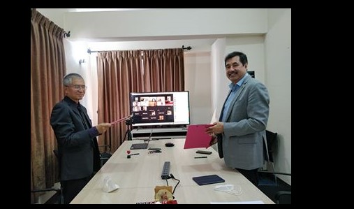 राष्ट्रिय व्यवसायिक पहल र मदन भण्डारी विश्वविद्यालय बीच सम्झौता