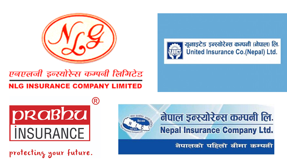 निर्जिवन बीमा कम्पनीहरुको पहिलो त्रैमासः एनएलजी र युनाईटेडको प्रगति, नेपाल इन्स्योरेन्स निरन्तर घट्दै