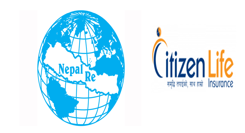 सिटिजन लाईफ इन्स्योरेन्स र नेपाल पुनर्बीमा कम्पनी बीच सम्झौता