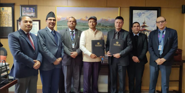 नेपाल एसबिआई बैंक र प्रोग्रेसिभ फाइनान्सबीच सम्झौता