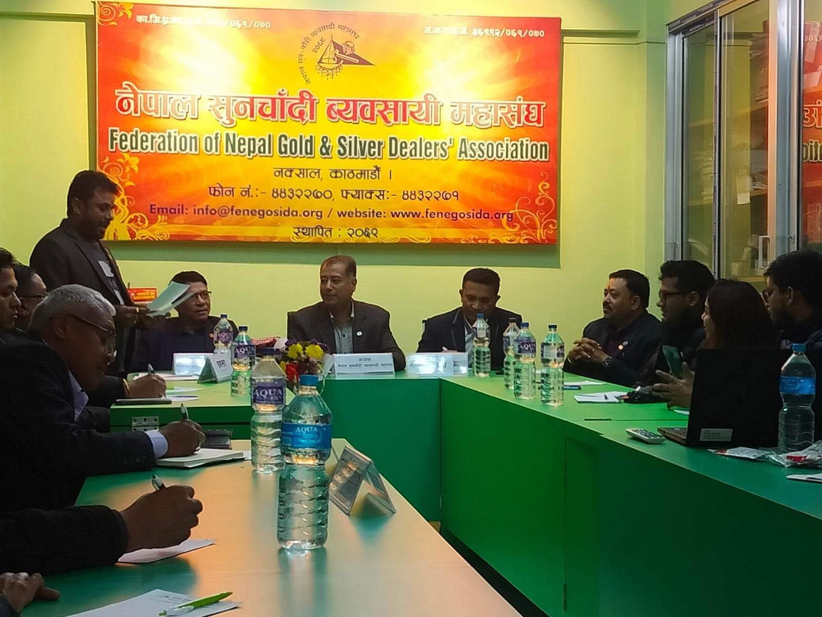 सुनचाँदी व्यवसायीलाई अपराधि जस्तो ब्यवहार गर्न थालियोः नेपाल सुनचाँदी ब्यवसायी महासंघ