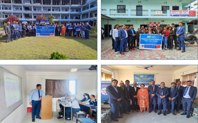ग्लोबल मनि वीक २०२३ को अवसरमा लुम्बिनी बिकास बैंकद्धारा देशभर वित्तीय साक्षरता कार्यक्रम सम्पन्न