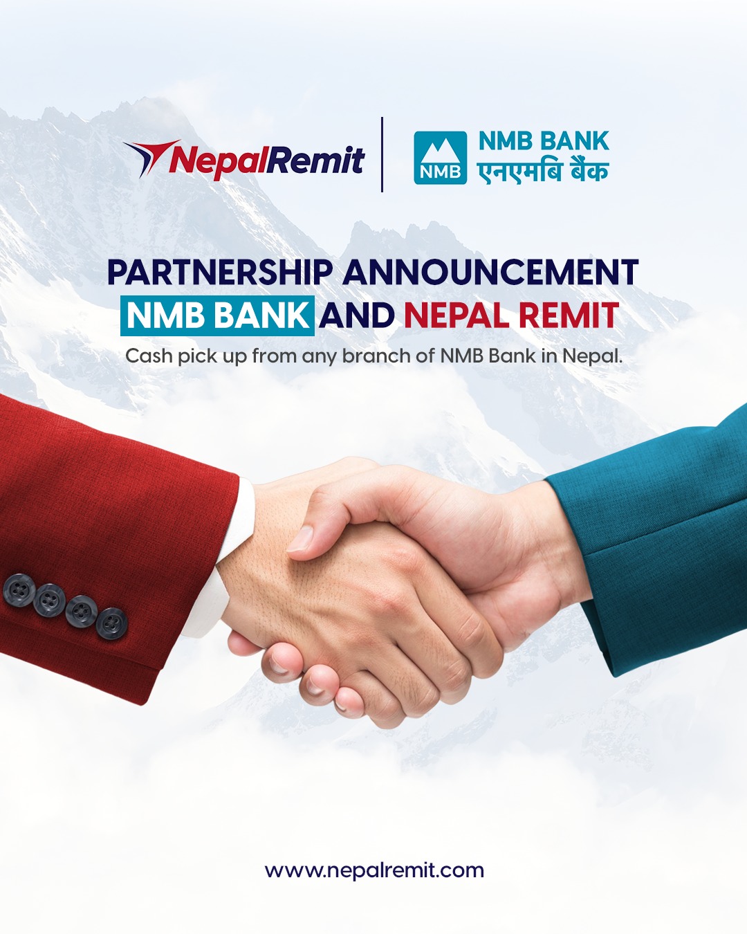 नेपाल रेमिट र एनएमबी बैंकबीच रेमिट्यान्स भुक्तानी बारे सम्झौता