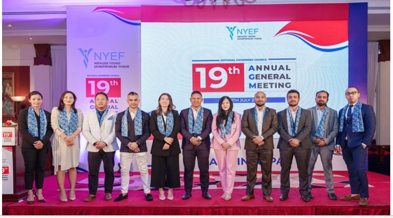 नेपाली युवा उद्यमी मञ्चको १९औं वार्षिक साधारण सभा सम्पन्न, अध्यक्षमा जोशी