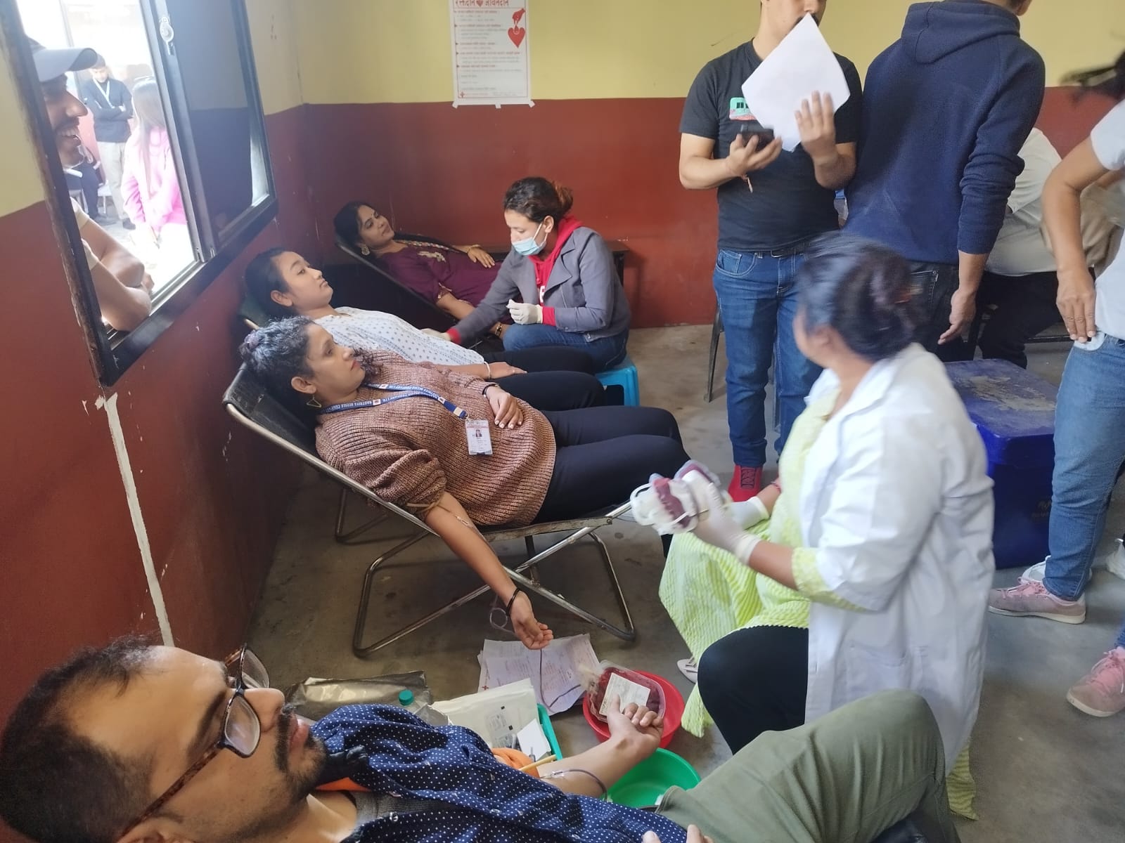 दशौं बार्षिकोत्सवको अवसरमा नेपाल पुनर्बीमा कम्पनीद्धारा रक्तदान कार्यक्रम सम्पन्न