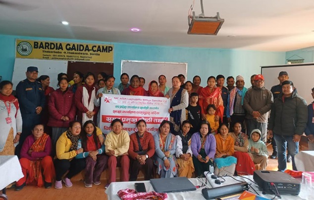 लुम्बिनी प्रदेशमा एनआईसी एशिया लघुवित्तको वित्तीय साक्षरता